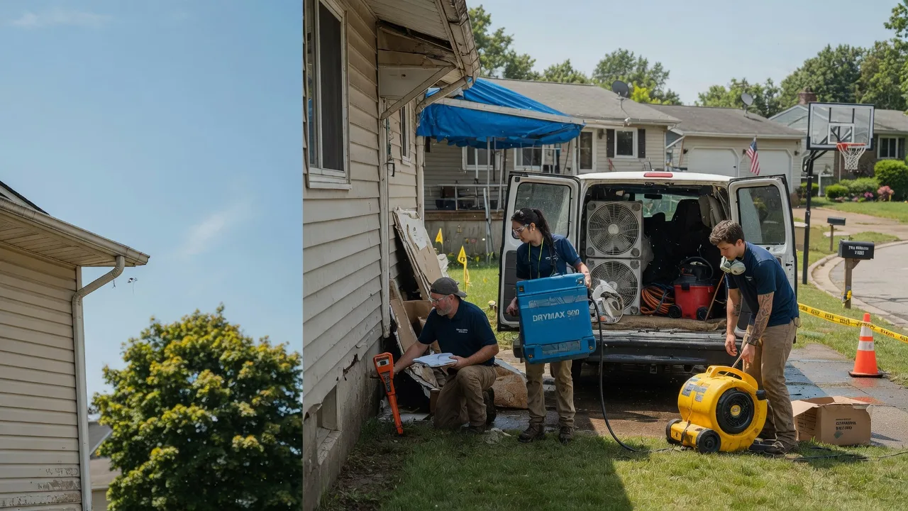 Ceiling Leak Cleanup in Upper Sandusky, OH near me